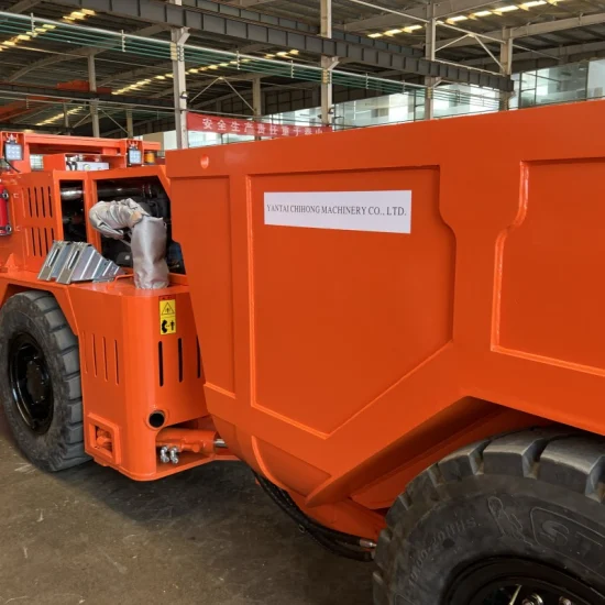 China 6ton Underground Muldenkipper für den unterirdischen Metallabbau